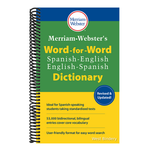 Merriam-Webster's Word-For-Word Spanish-English Dictionary