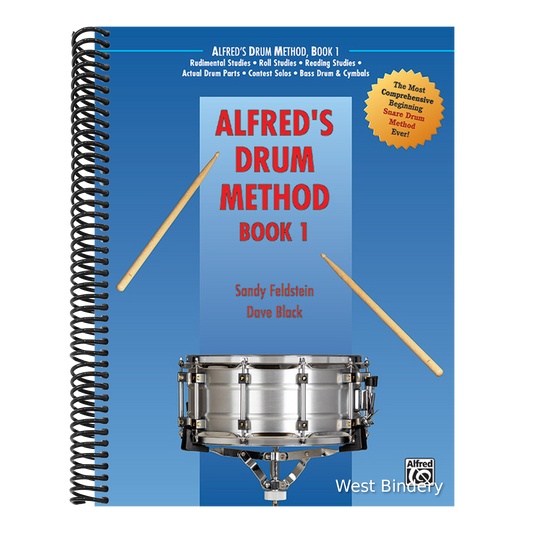 Alfred's Drum Method, Bk 1: The Most Comprehensive Beginning Snare Drum Method Ever!