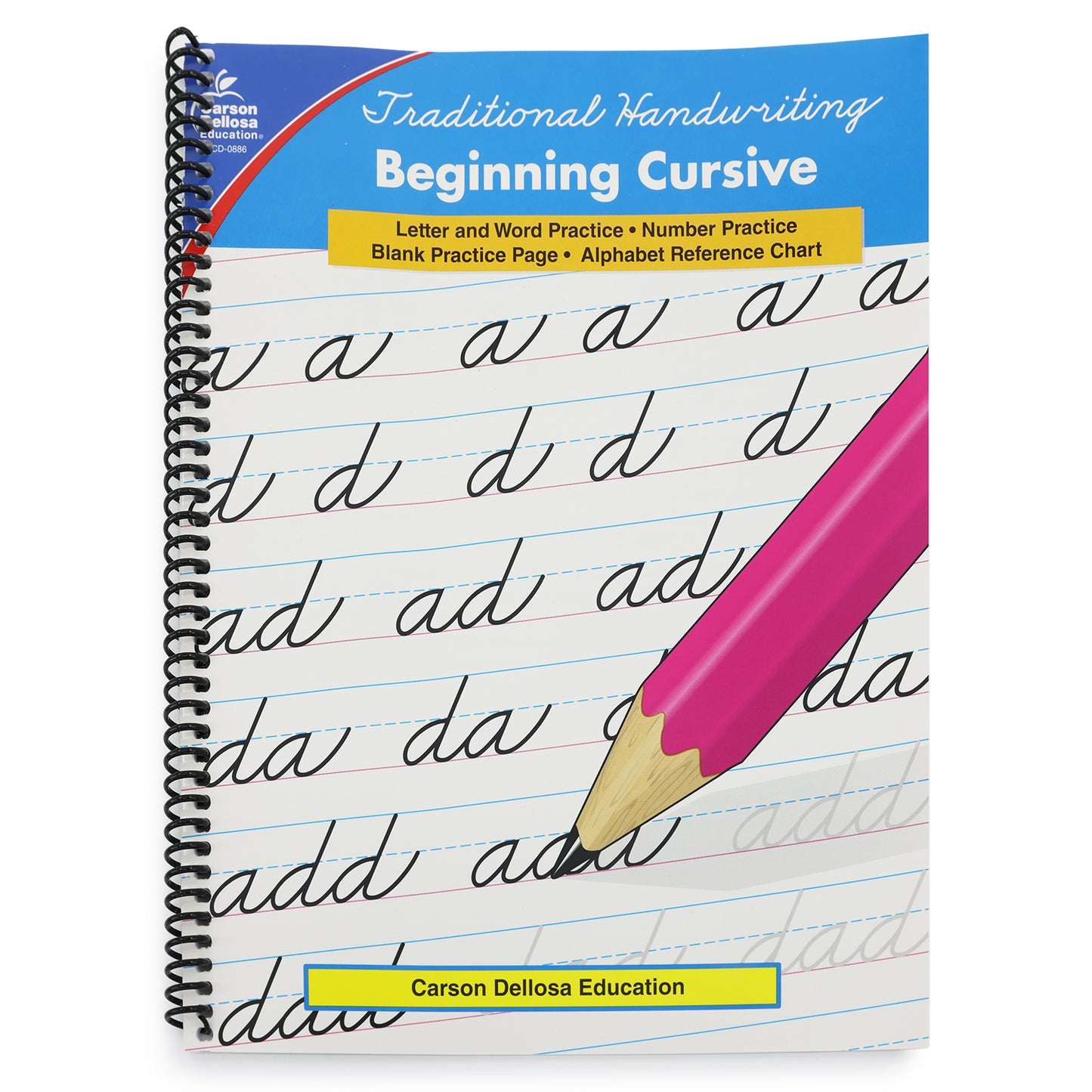 Traditional Handwriting: Beginning Cursive, Grades 2 - 5 (Saddle-Sewn) (Spiral Bound)