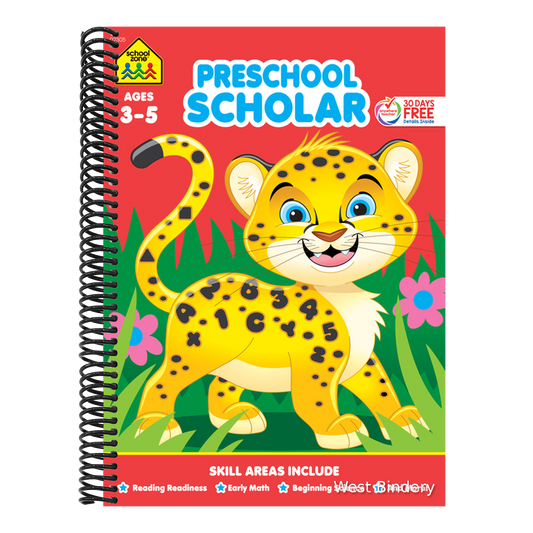 School Zone Preschool Scholar Workbook