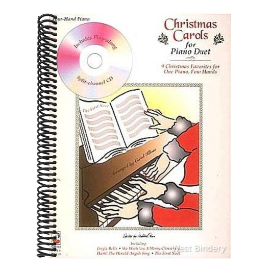 Christmas Carols for Piano Duet [With CD (Audio)]