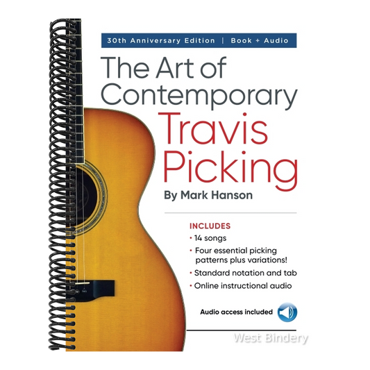 The Art of Contemporary Travis Picking: Learn the Alternating-Bass Fingerpicking Style Book/Online Audio