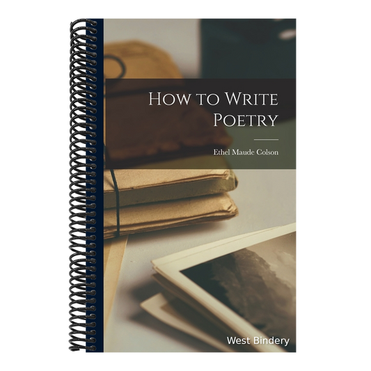 How to Write Poetry