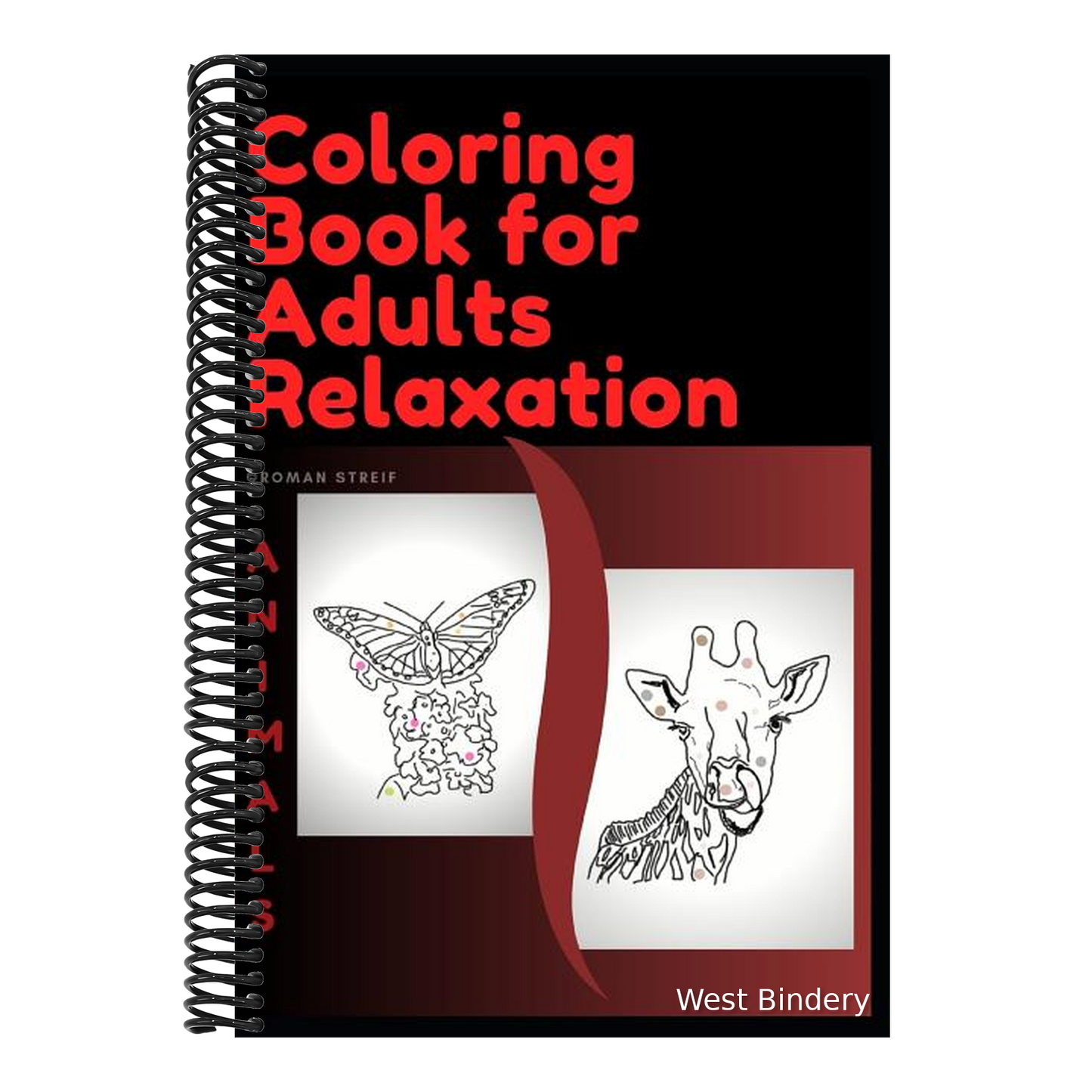 Coloring Book for Adults Relaxation: Animals