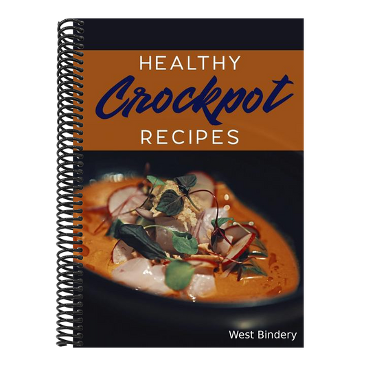 Healthy Crockpot Recipes: Blank Recipe Book to Write in Cookbook Organizer