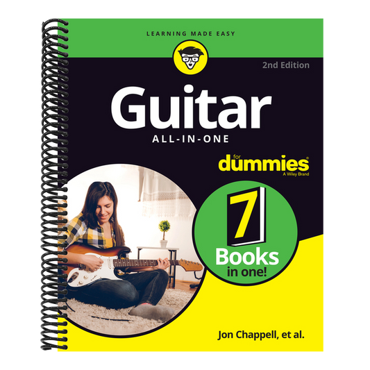 Guitar All-In-One for Dummies: Book + Online Video and Audio Instruction (2ND ed.) (Spiral Bound)