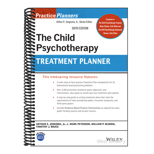 The Child Psychotherapy Treatment Planner