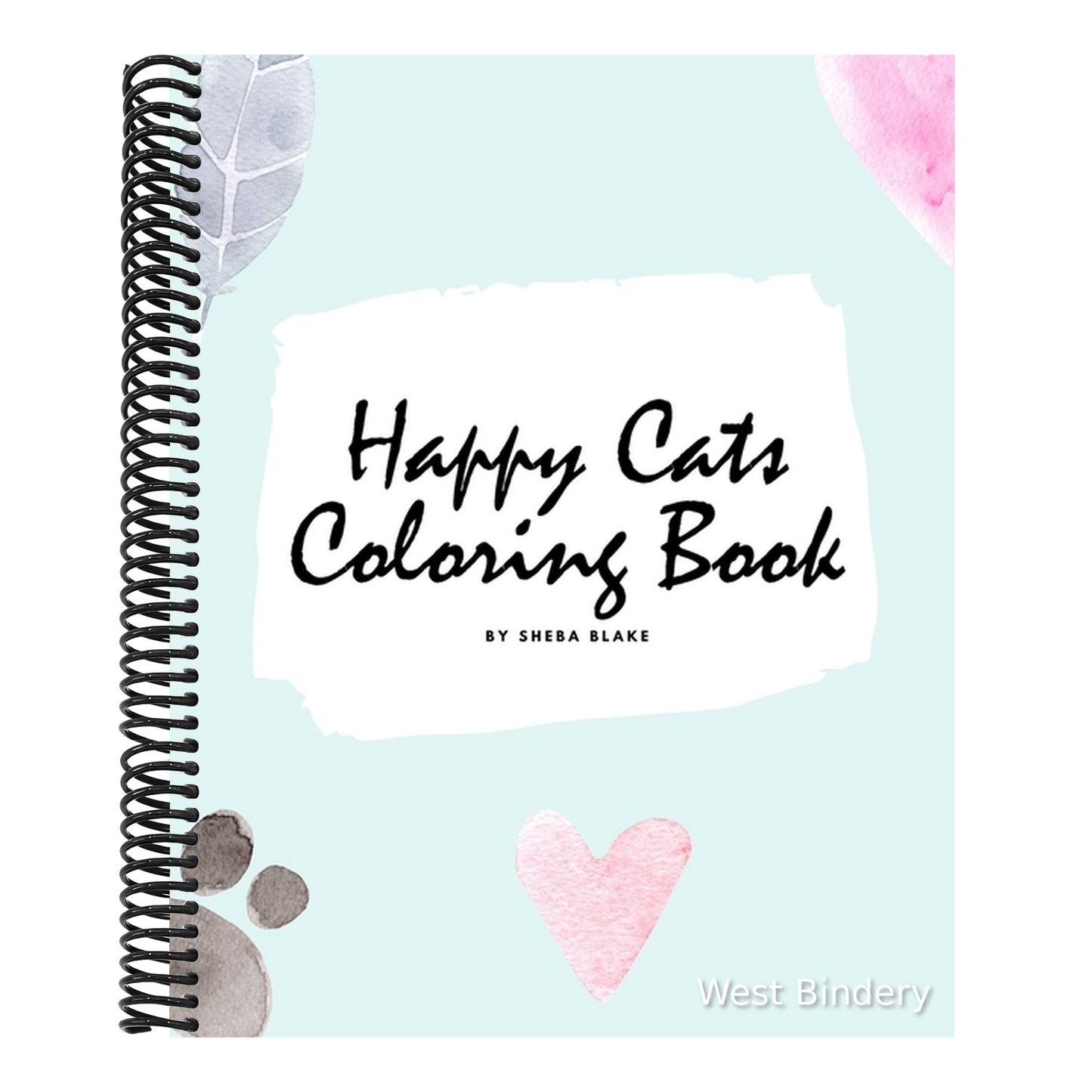 Happy Cats Coloring Book for Children (8x10 Coloring Book / Activity Book)