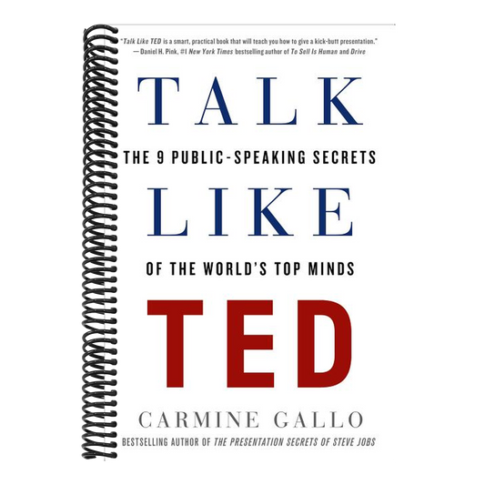 Talk Like Ted: The 9 Public-Speaking Secrets of the World's Top Minds (Spiral Bound)