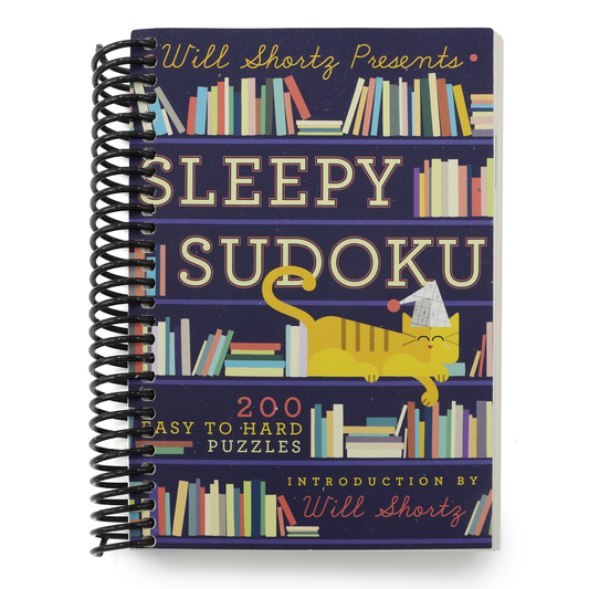 Will Shortz Presents Sleepy Sudoku: 200 Easy to Hard Puzzles (Spiral Bound)