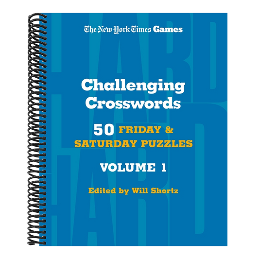 New York Times Games Challenging Crosswords Volume 1: 50 Friday and Saturday Puzzles
