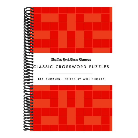 New York Times Games Classic Crossword Puzzles (Red and White): 100 Puzzles