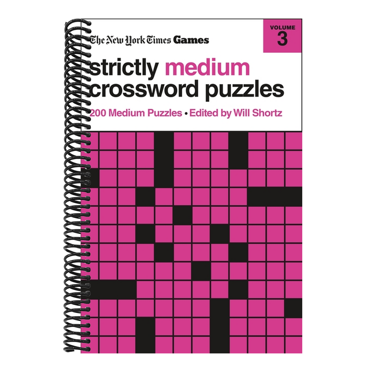 New York Times Games Strictly Medium Crossword Puzzles Volume 3: 200 Medium Puzzles