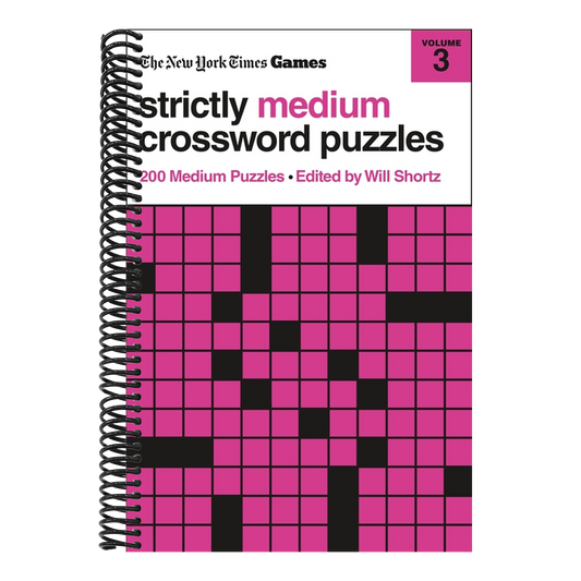 New York Times Games Strictly Medium Crossword Puzzles Volume 3: 200 Medium Puzzles