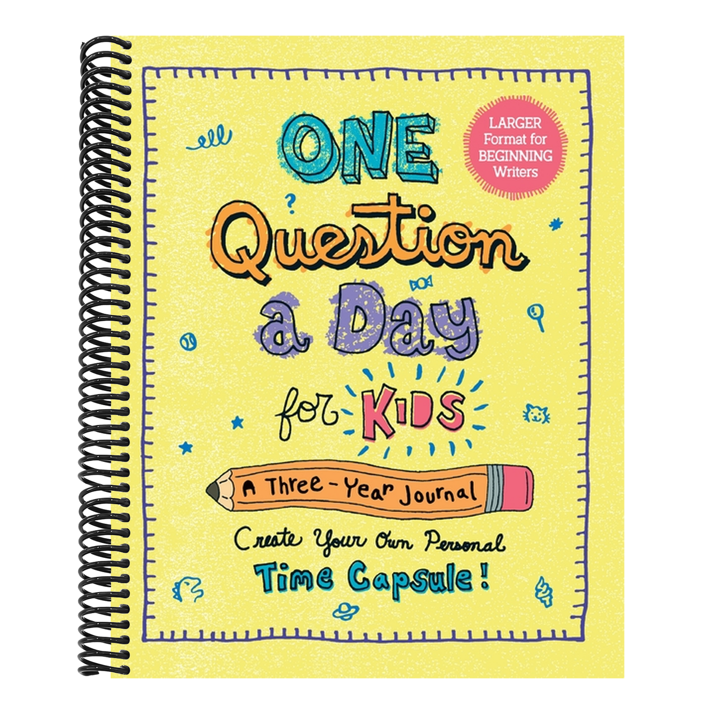 One Question a Day for Kids (Large Format): A 3-Year Journal: Create Your Own Personal Time Capsule
