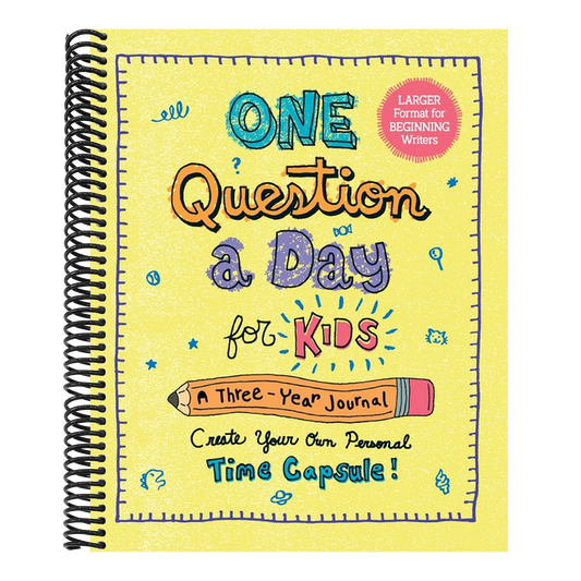 One Question a Day for Kids (Large Format): A 3-Year Journal: Create Your Own Personal Time Capsule