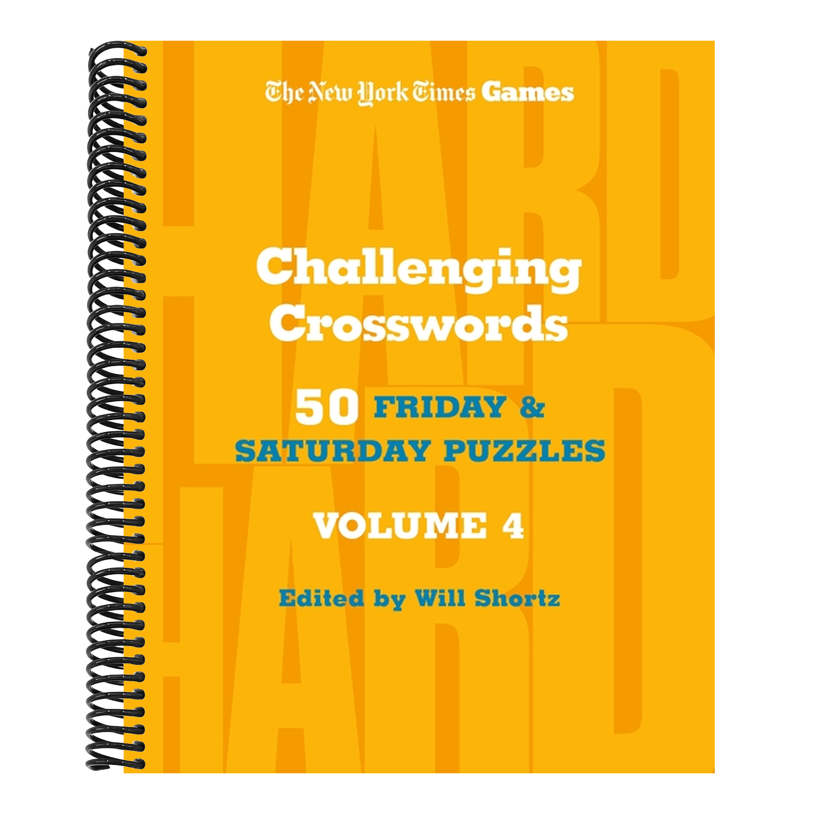 New York Times Games Challenging Crosswords Volume 4: 50 Friday and Sa ...