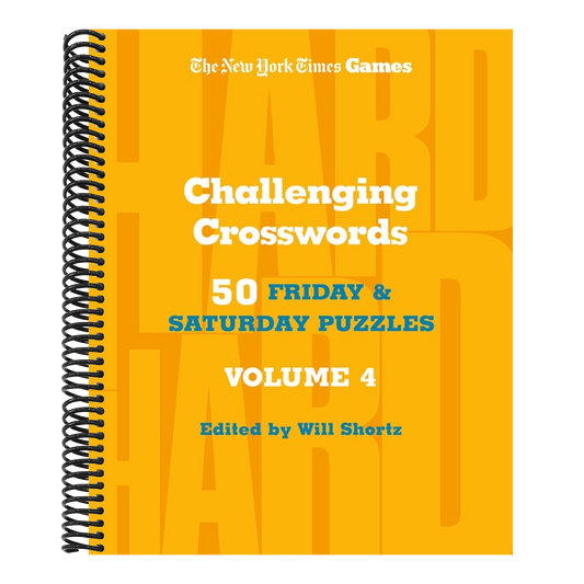 New York Times Games Challenging Crosswords Volume 4: 50 Friday and Saturday Puzzles