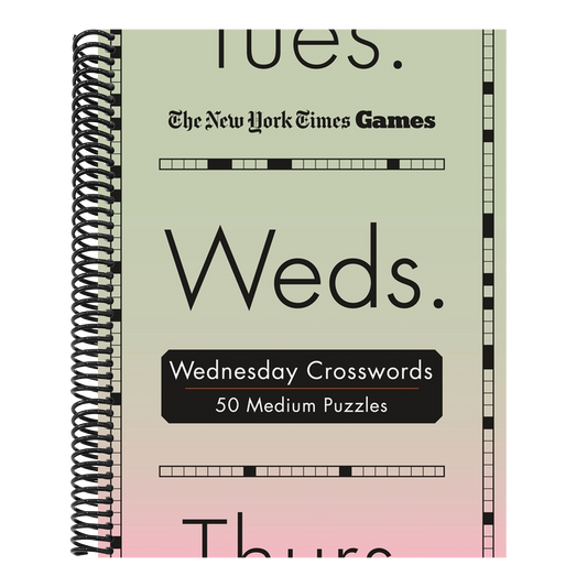 New York Times Games Wednesday Crosswords: 50 Medium Puzzles
