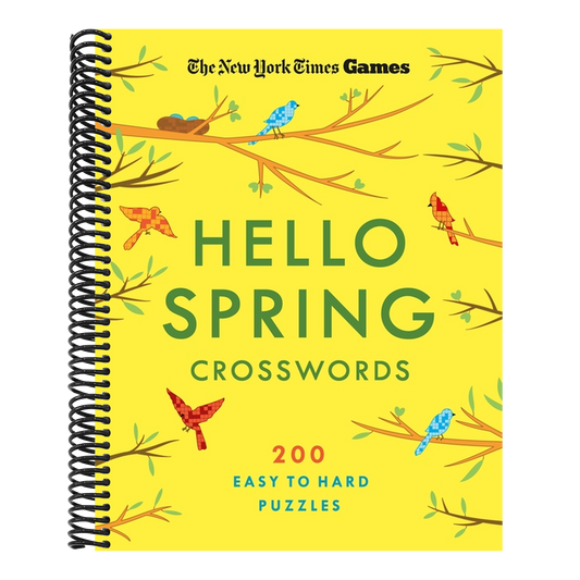 New York Times Games Hello Spring Crosswords: 200 Easy to Hard Puzzles