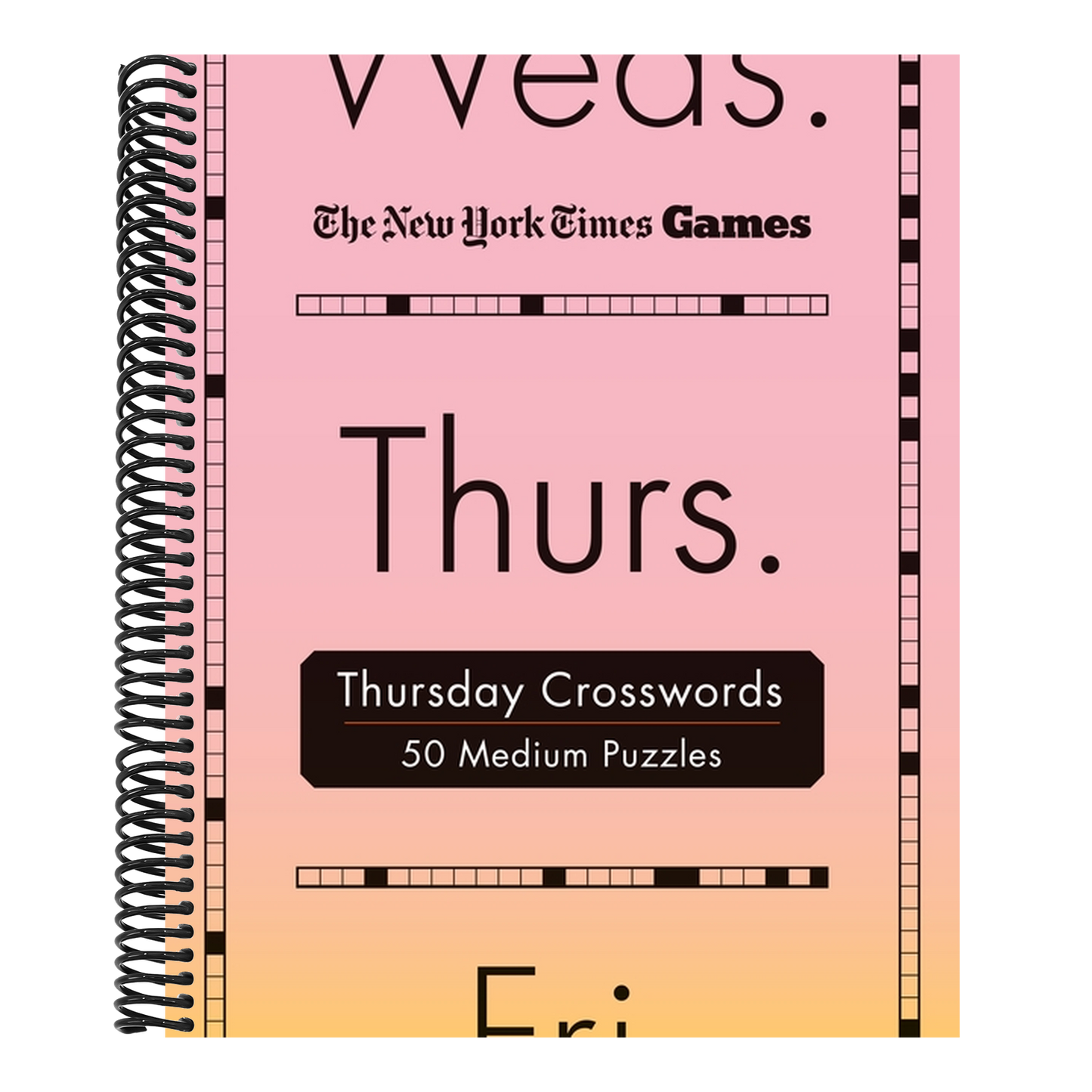 New York Times Games Thursday Crosswords: 50 Medium Puzzles