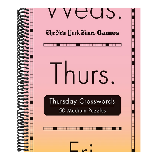 New York Times Games Thursday Crosswords: 50 Medium Puzzles