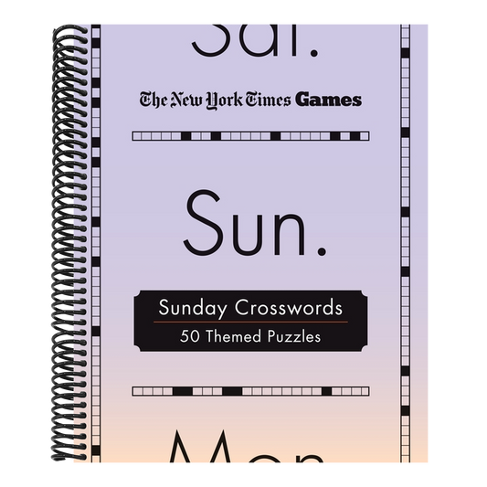 New York Times Games Sunday Crosswords: 50 Themed Puzzles