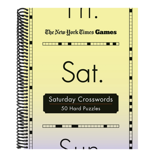New York Times Games Saturday Crosswords: 50 Hard Puzzles