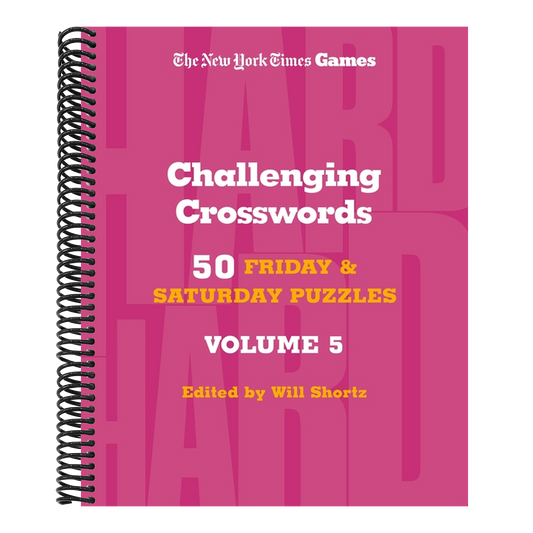New York Times Games Challenging Crosswords Volume 5: 50 Friday and Saturday Puzzles