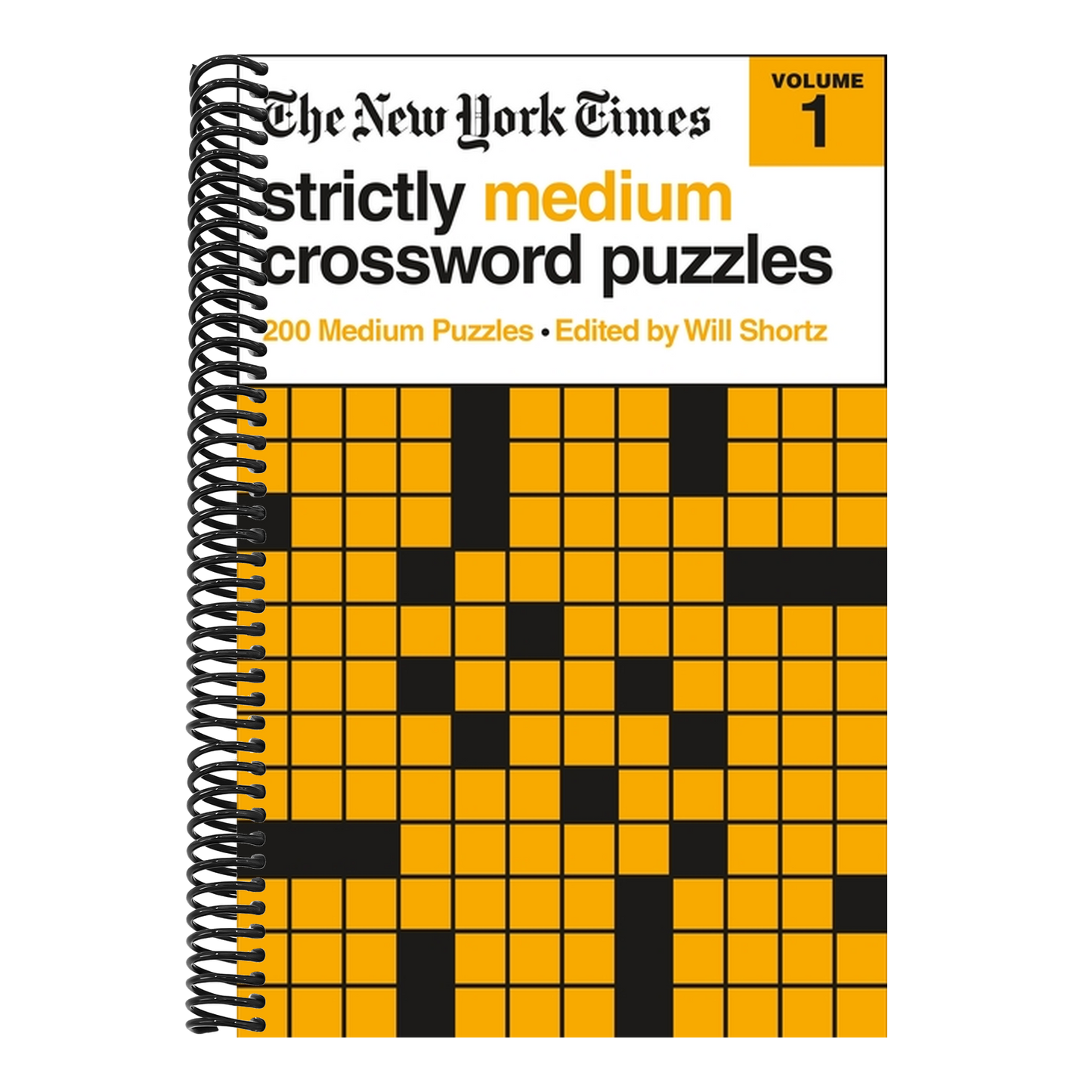 The New York Times Strictly Medium Crossword Puzzles Volume 1: 200 Medium Puzzles