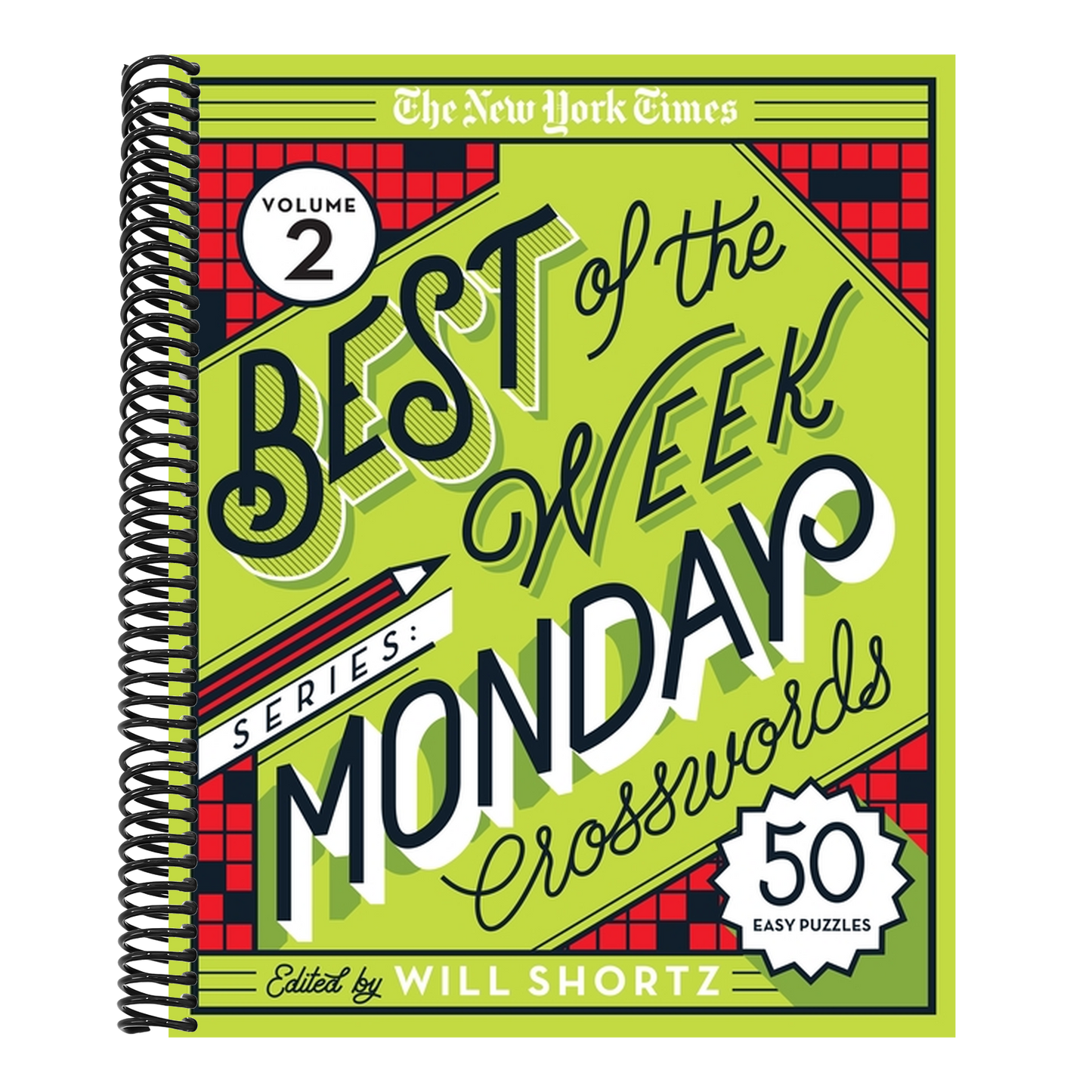 The New York Times Best of the Week Series 2: Monday Crosswords: 50 Easy Puzzles
