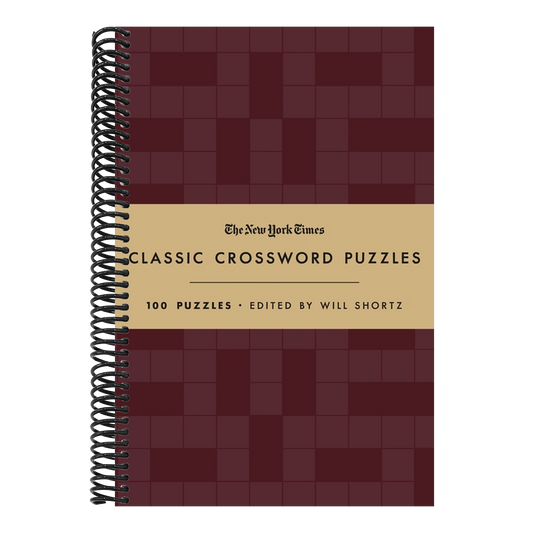 The New York Times Classic Crossword Puzzles (Cranberry and Gold): 100 Puzzles Edited by Will Shortz