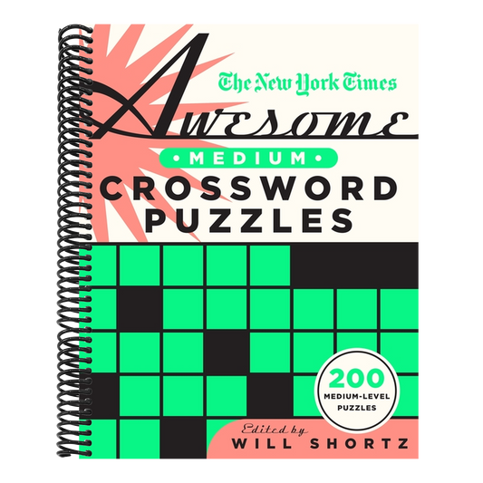 The New York Times Awesome Medium Crossword Puzzles: 200 Medium-Level Puzzles