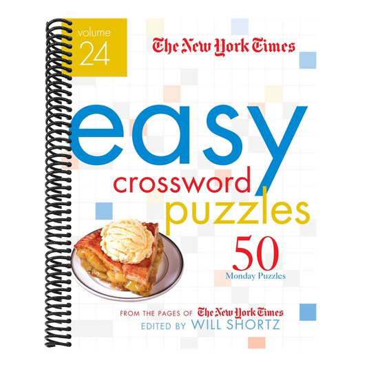 The New York Times Easy Crossword Puzzles Volume 24: 50 Monday Puzzles from the Pages of the New York Times