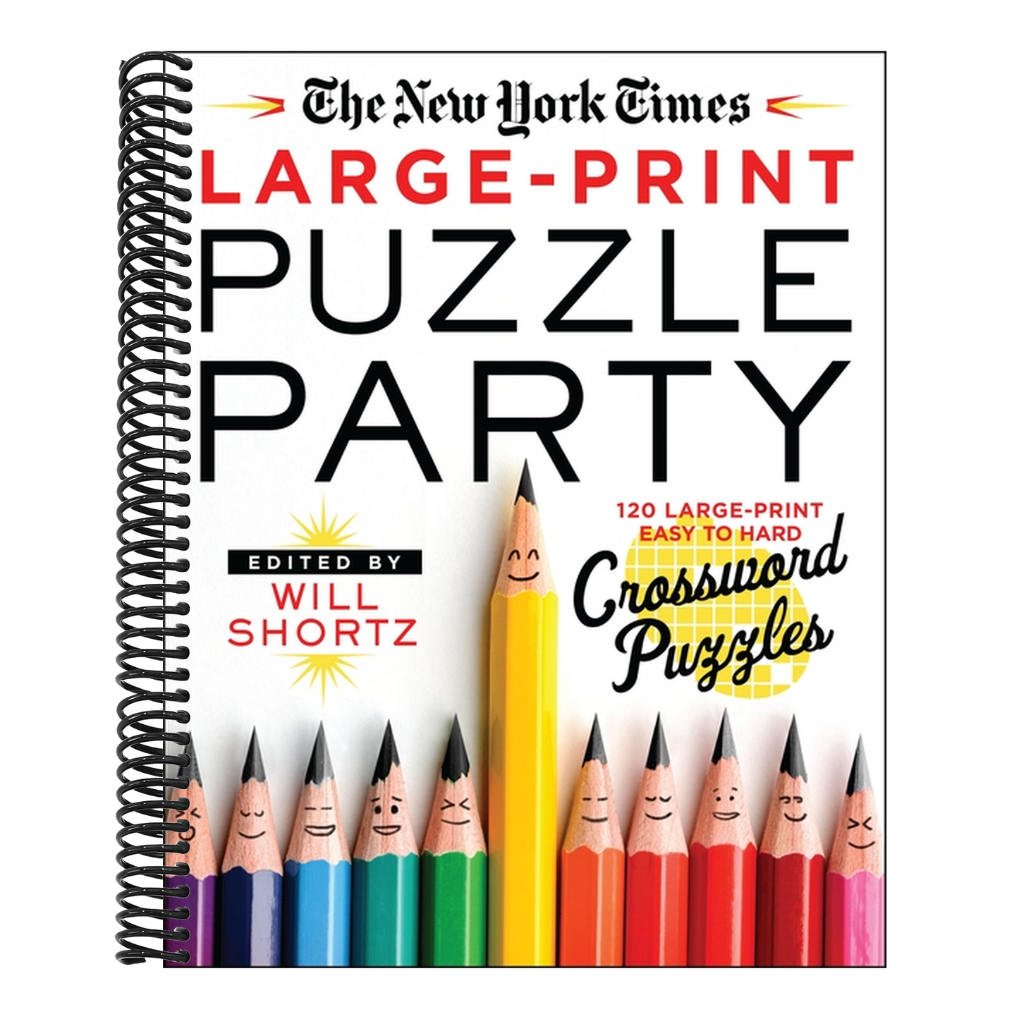 The New York Times Large-Print Puzzle Party: 120 Large-Print Easy to Hard Crossword Puzzles