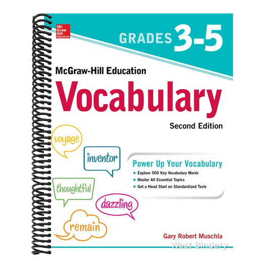 McGraw-Hill Education Vocabulary Grades 3-5, Second Edition