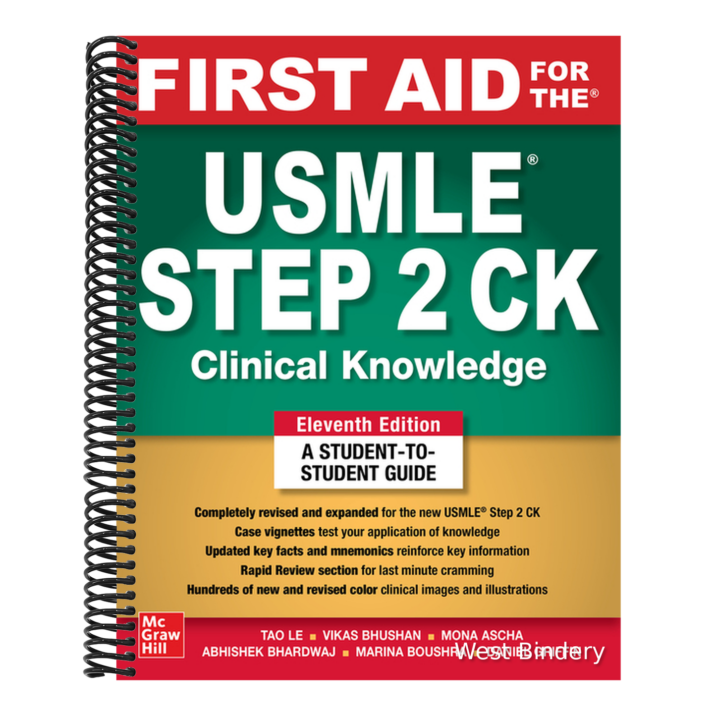 First Aid for the USMLE Step 2 CK, Eleventh Edition