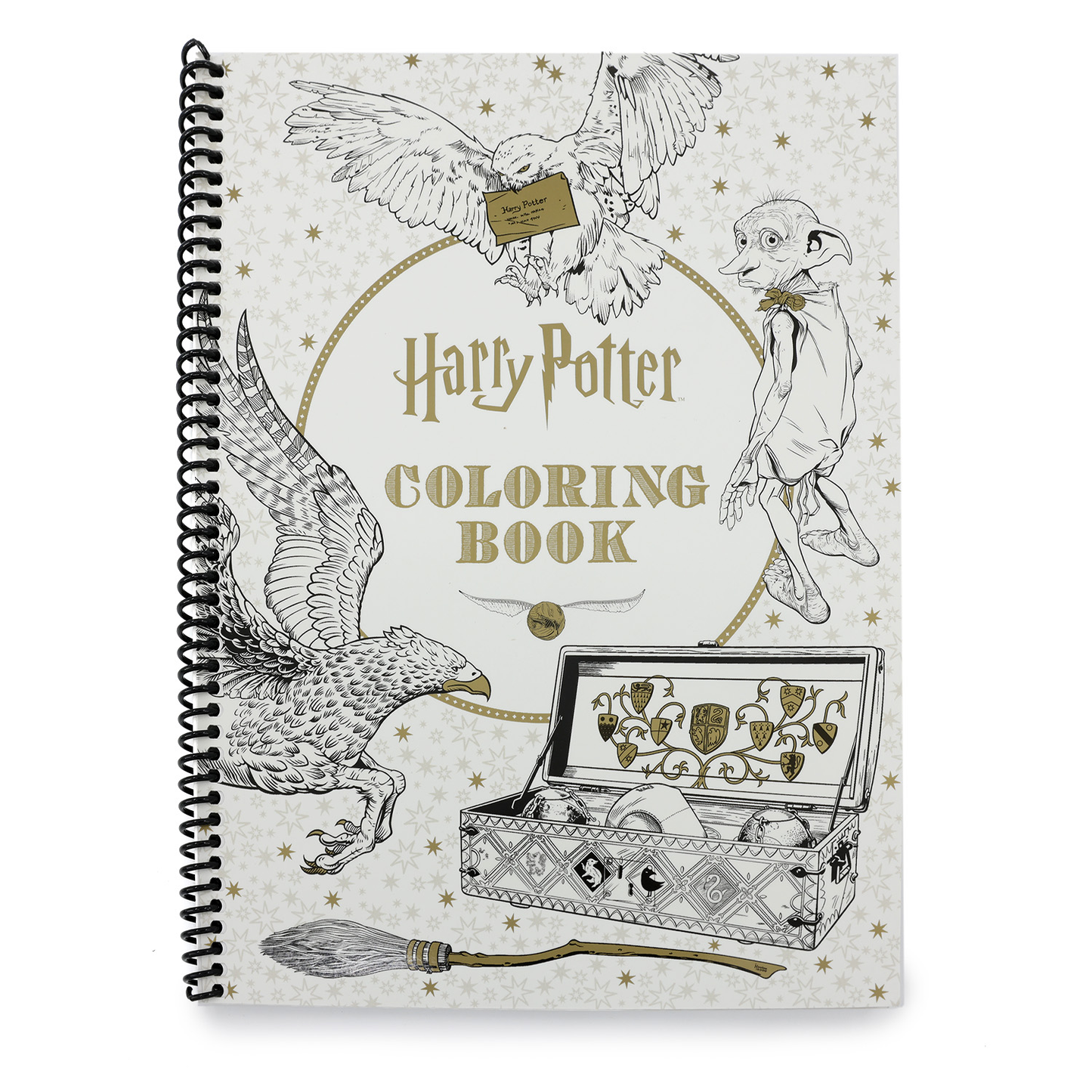 Harry Potter Coloring Book (Spiral Bound)