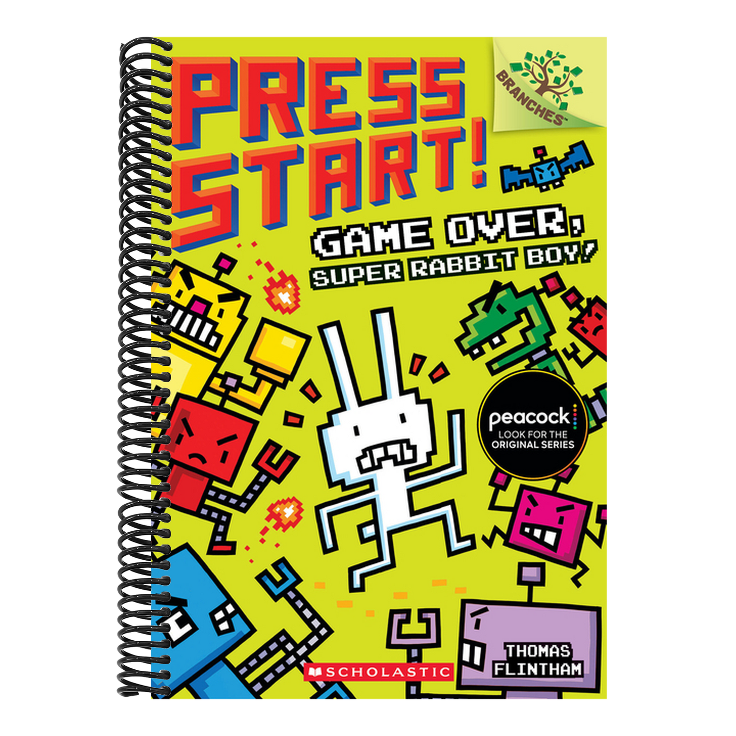 Game Over, Super Rabbit Boy!: A Branches Book (Press Start! #1): Volume 1