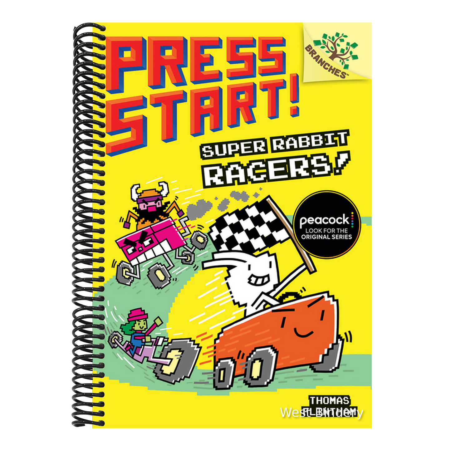 Super Rabbit Racers!: A Branches Book (Press Start! #3): Volume 3
