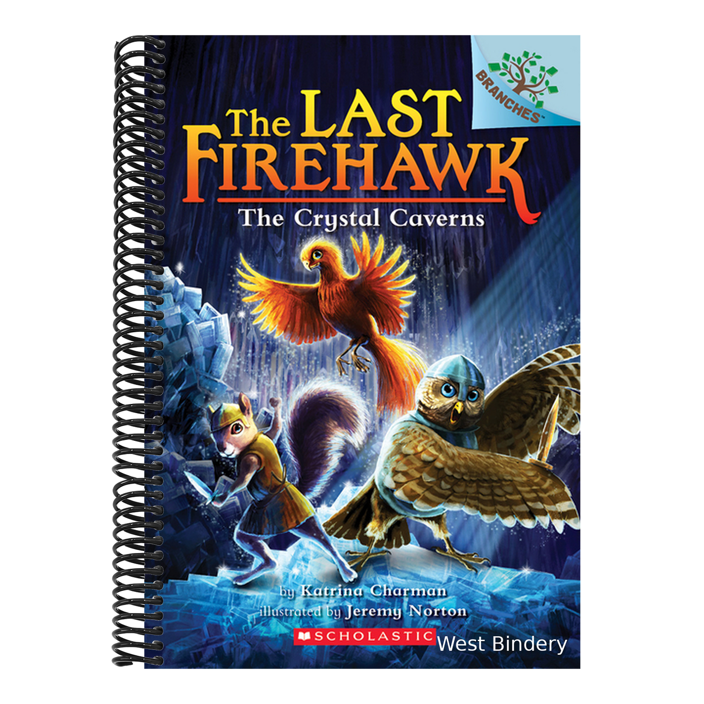 The Crystal Caverns: A Branches Book (the Last Firehawk #2): Volume 2