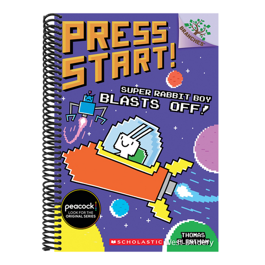 Super Rabbit Boy Blasts Off!: A Branches Book (Press Start! #5): Volume 5