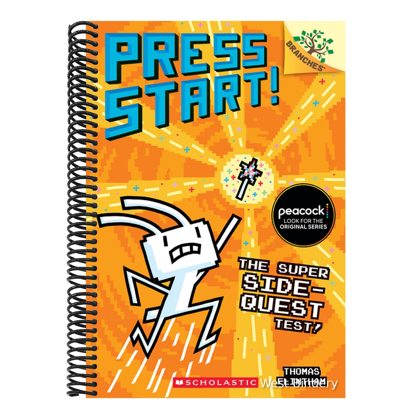 The Super Side-Quest Test!: A Branches Book (Press Start! #6): Volume 6