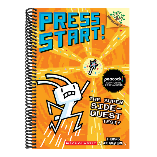 The Super Side-Quest Test!: A Branches Book (Press Start! #6): Volume 6