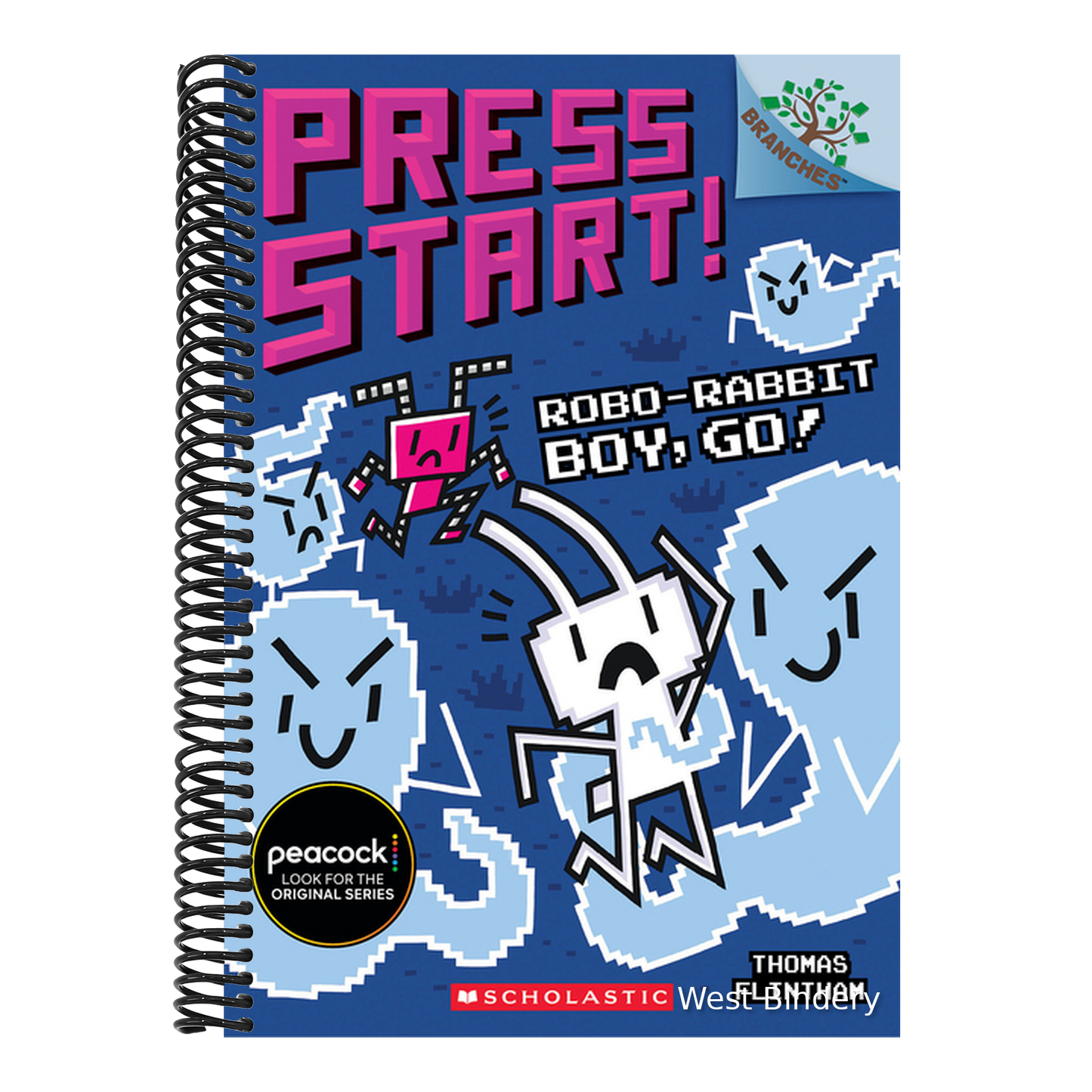 Robo-Rabbit Boy, Go!: A Branches Book (Press Start! #7): Volume 7