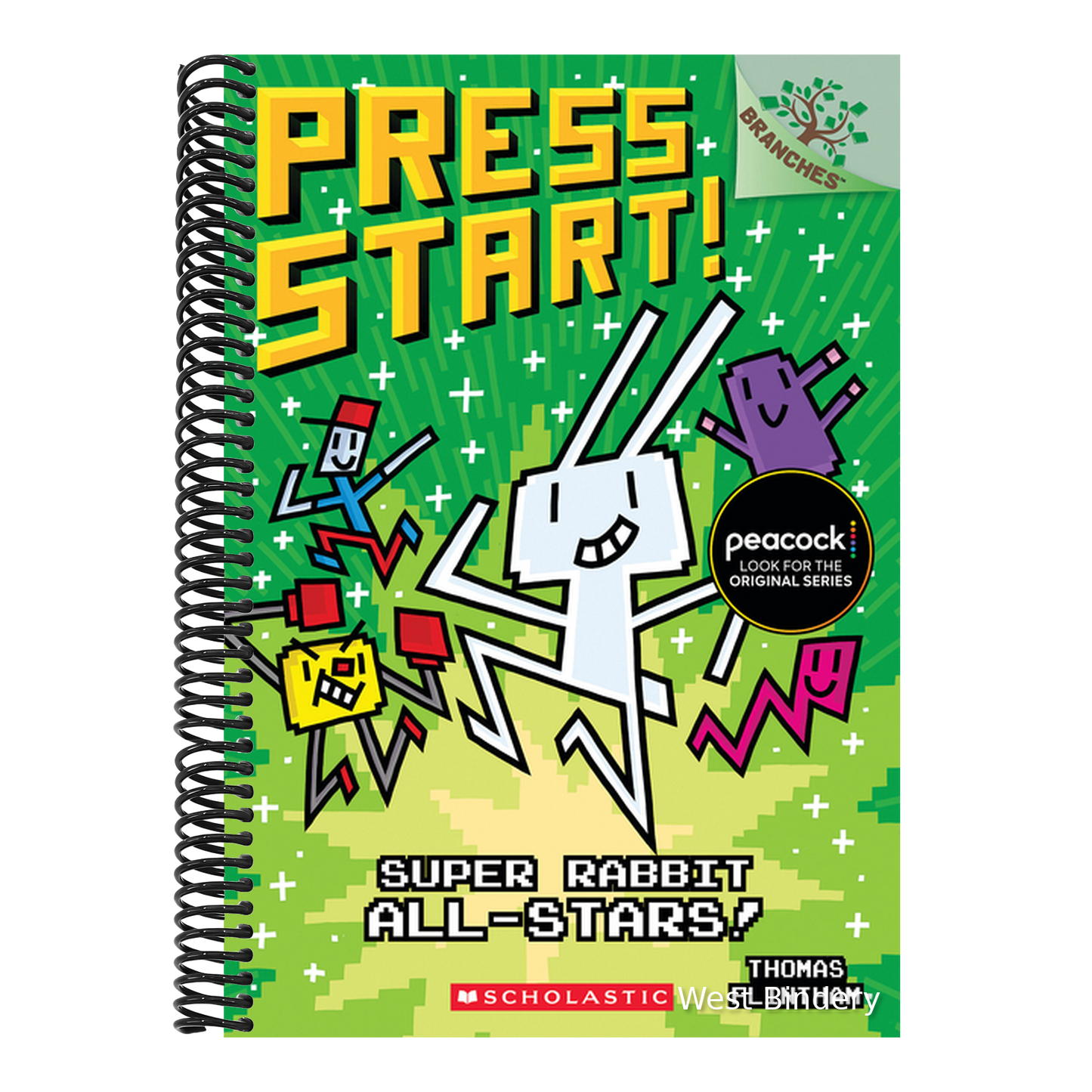 Super Rabbit All-Stars!: A Branches Book (Press Start! #8): Volume 8