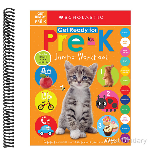 Get Ready for Pre-K Jumbo Workbook: Scholastic Early Learners (Jumbo Workbook)