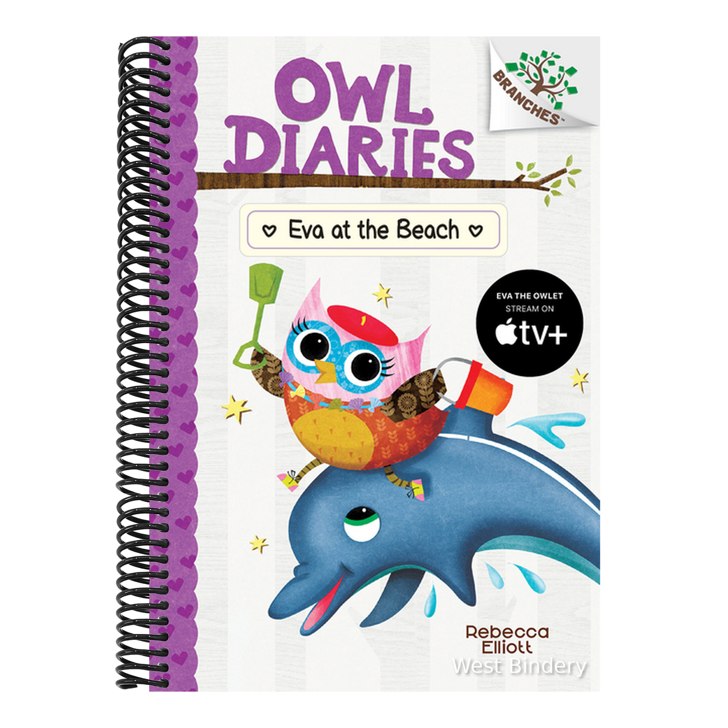 Eva at the Beach: A Branches Book (Owl Diaries #14): Volume 14