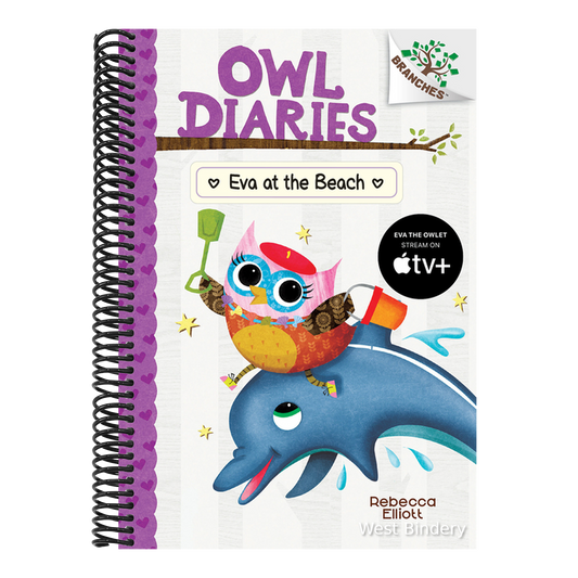 Eva at the Beach: A Branches Book (Owl Diaries #14): Volume 14