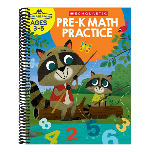 Little Skill Seekers: Pre-K Math Practice (Spiral Bound)